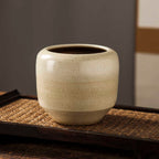 Handmade Coarse Pottery Small Diameter Ceramic Flowerpot