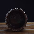 Retro Red Pottery Breathable Flowerpot Medium Caliber