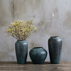 Handmade Old Pottery Pot Stoneware Large Flower