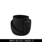 Vase Decoration Indoor Pottery Pot Flower Eare