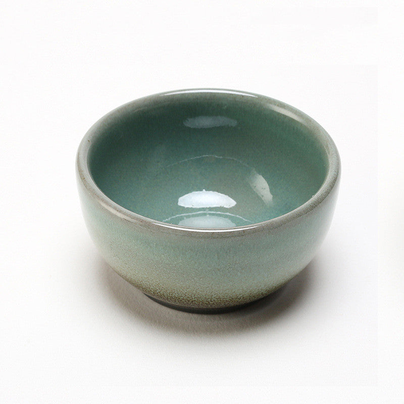 Coarse Pottery Water Cup Tea Cup Kiln Tea Set Yixing Raw Ore Purple Sand Small Cup Kungfu Tea Making Japanese Style Bottom Cup