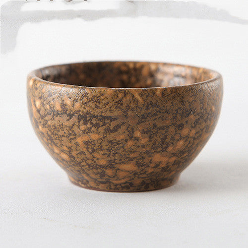 Coarse Pottery Water Cup Tea Cup Kiln Tea Set Yixing Raw Ore Purple Sand Small Cup Kungfu Tea Making Japanese Style Bottom Cup