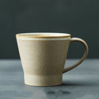 Japanese Rough Pottery Coffee Cup Handmade Creative Lovers Tea Cup Retro Personality Breakfast Milk Cup Art Mug