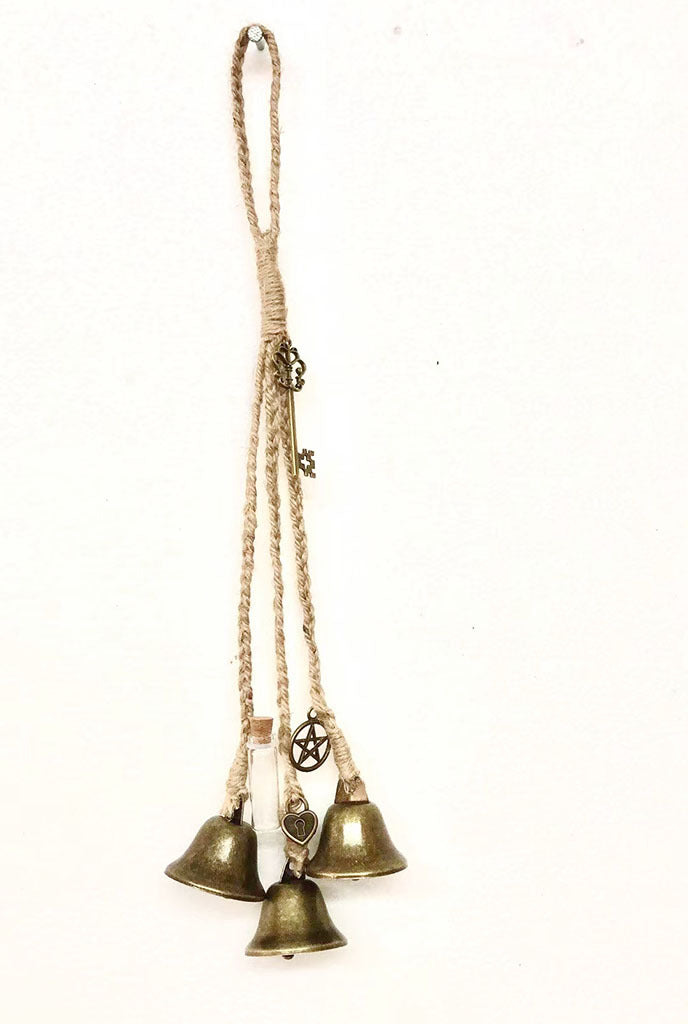 Witches Bells Witch Bell String Hemp Rope Wall Hanging Courtyard Decoration