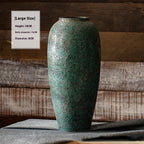 Handmade Old Pottery Pot Stoneware Large Flower