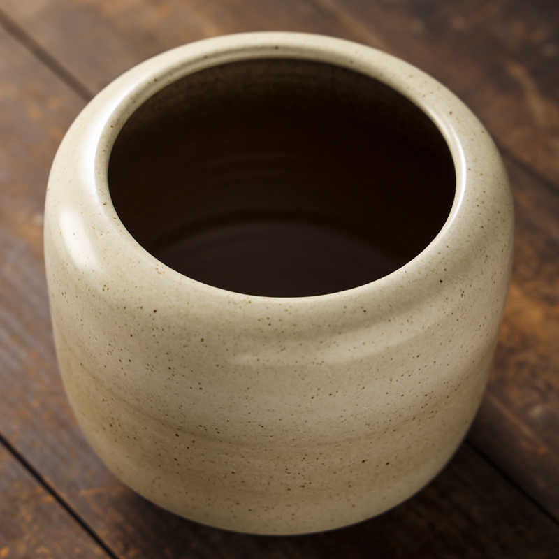 Handmade Coarse Pottery Small Diameter Ceramic Flowerpot