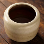Handmade Coarse Pottery Small Diameter Ceramic Flowerpot