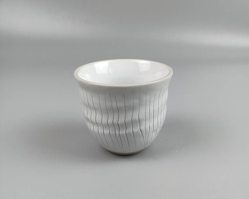 Japanese Style Coarse Pottery Cup Retro Hand Made Tea Cup Gradient Color Cup