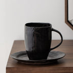 Handmade Rock Pottery Coffee Cup Vintage Mug