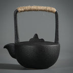 Japanese-style Black Pottery Tea Warmer And Tea Stove Kung Fu Tea Set
