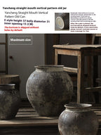 Handmade Coarse Pottery Vase Retro Style