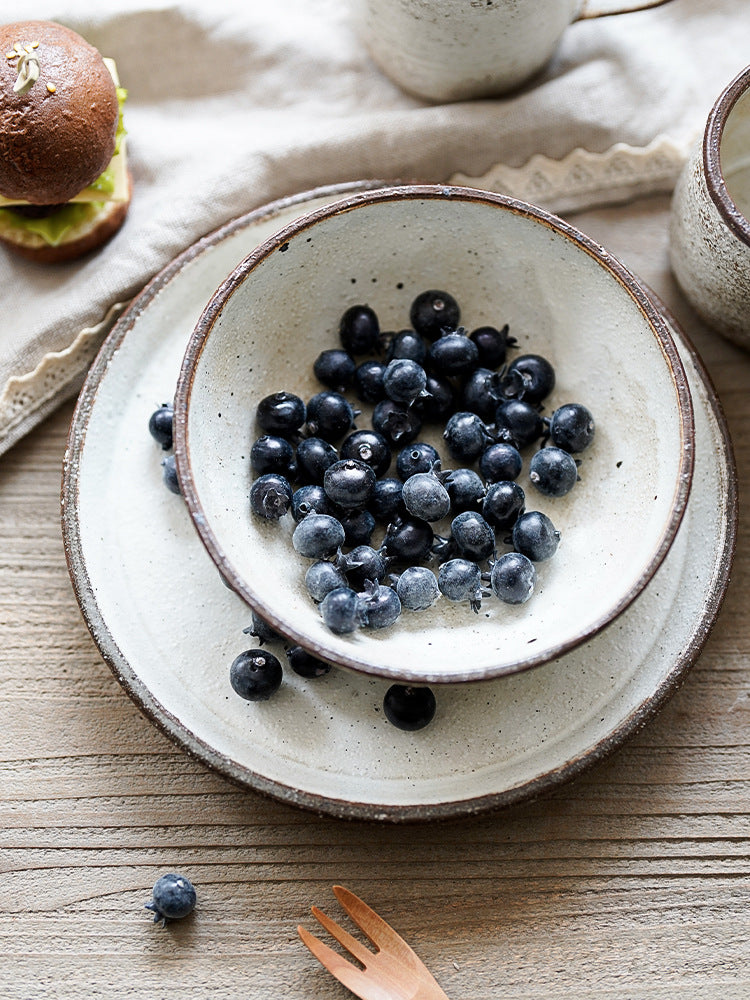 Stone Pottery Powder Cited 155 Round Bowl