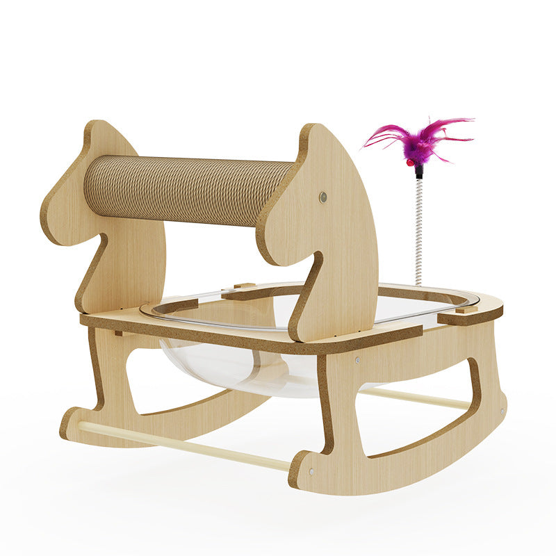 Hemp Rope Column Wear-resistant And Non-shedding Space Capsule Cat Bed