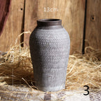 Flower Ware Antique Handmade Old Pottery Pot Flower Pot Earthen Jar Flower Arrangement