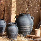 Flower Ware Antique Handmade Old Pottery Pot Flower Pot Earthen Jar Flower Arrangement