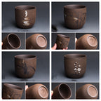 Coarse pottery large capacity tea cup