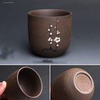 Coarse pottery large capacity tea cup