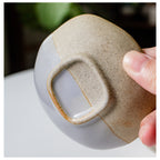 Nordic Irregular Pottery Clay Sauce Dish 34