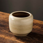 Handmade Coarse Pottery Small Diameter Ceramic Flowerpot