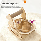 Hemp Rope Column Wear-resistant And Non-shedding Space Capsule Cat Bed