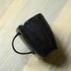 Handmade Rock Pottery Coffee Cup Vintage Mug