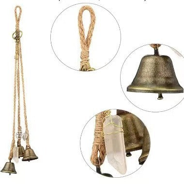 Witches Bells Witch Bell String Hemp Rope Wall Hanging Courtyard Decoration