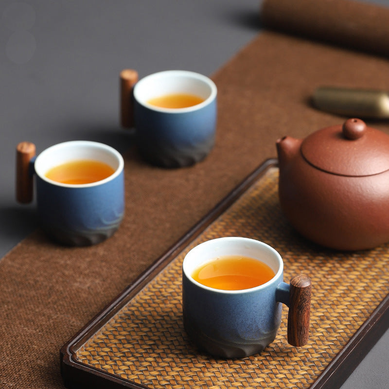 Ceramic Household Rough Pottery Kungfu Tea Set