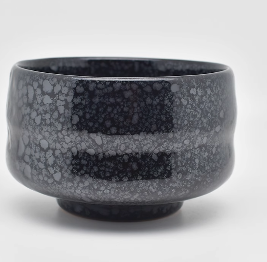 Japanese Black Tianmu Partridge Oil Drop Glazed Matcha Bowl Coarse Pottery Tea Set