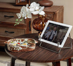 Handmade Coarse Pottery 8-inch Double Handle Disk Anti-scald Deep Plates