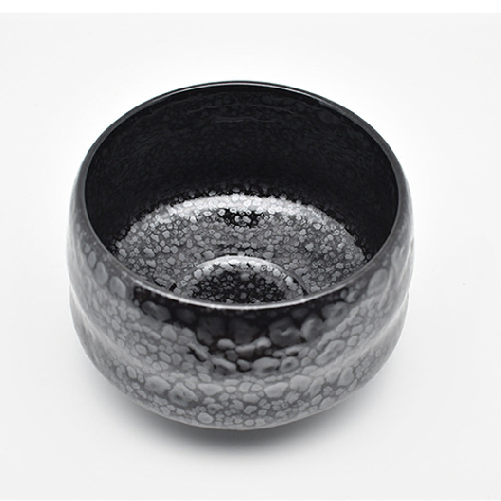 Japanese Black Tianmu Partridge Oil Drop Glazed Matcha Bowl Coarse Pottery Tea Set