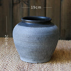 Flower Ware Antique Handmade Old Pottery Pot Flower Pot Earthen Jar Flower Arrangement